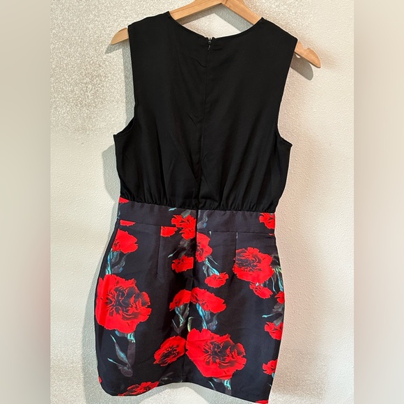 AX Paris 2 In 1 Floral Print Dress - Picture 8 of 10